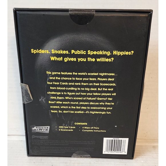 PRESSMAN Your Worst Nightmare Card Game: The Card Game Makes You Face Your Fears - Picture 2 of 7